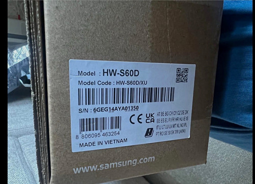 Samsung s60d 0 - hw-s60d, soundbar